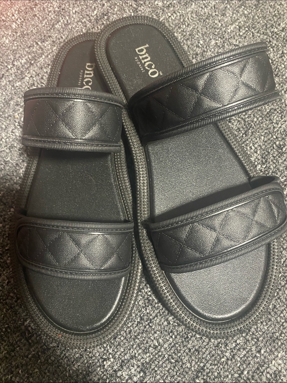 bnco apparel Black Sandal Slides